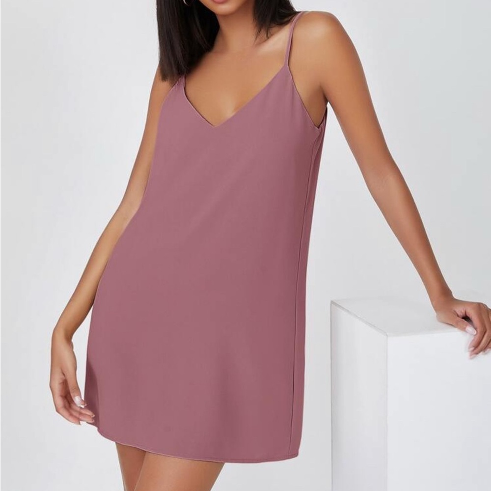 Elegant Mauve Chemise